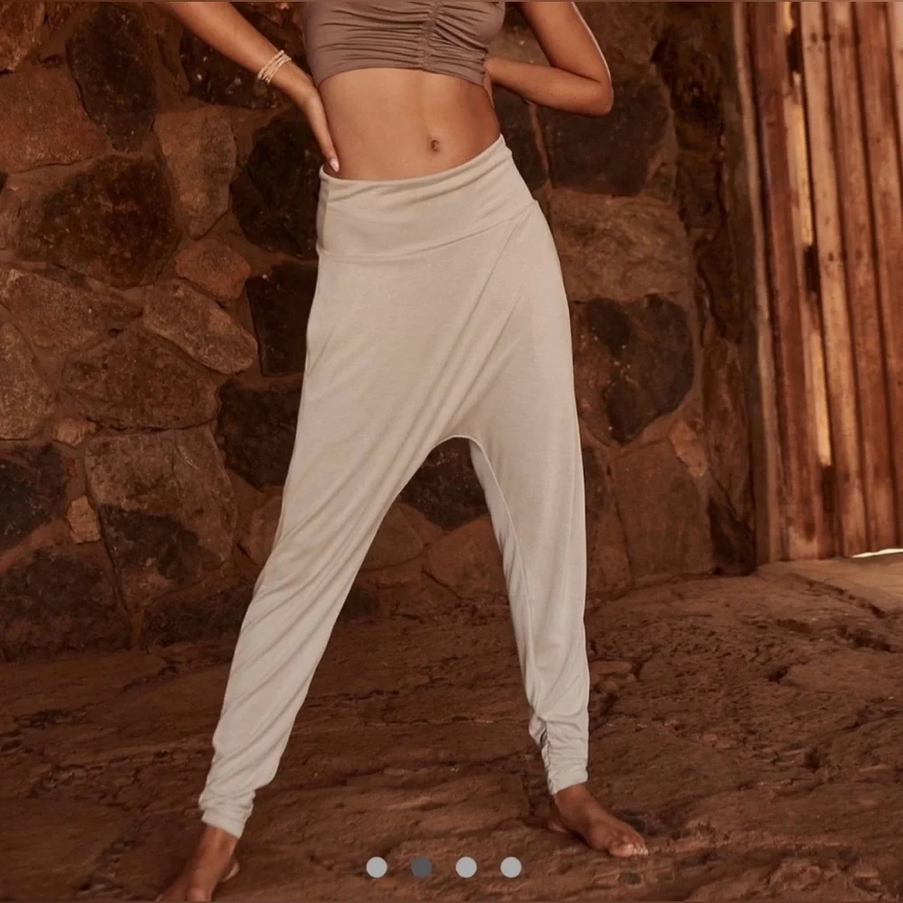 Free People Movement Echo Harem Pants in Clay Size Large
